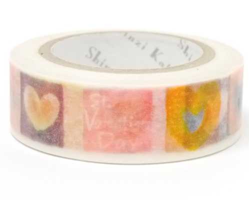バレンタイン White　マスキングテープ 