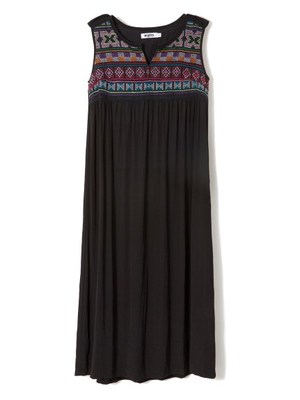 EMBROIDERED DRESS