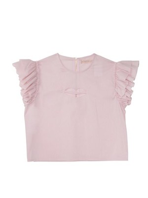 lip frill blouse