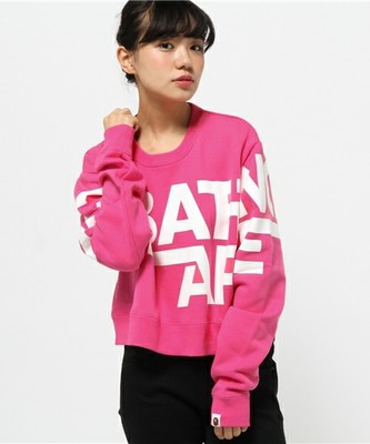 BATHING APE CROPPED CREWNECK
