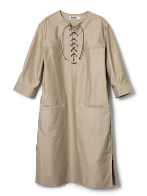 LACE UP DRESS