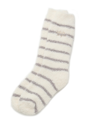 【gelato pique】 moco moco’パウダー’ボーダーソックス