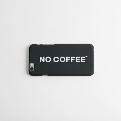 NO COFFEE iPhone6用ケース（ブラック）
