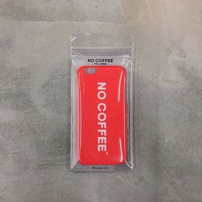 【初回限定生産商品】NO COFFEE iPhone６用ケース（レッド）