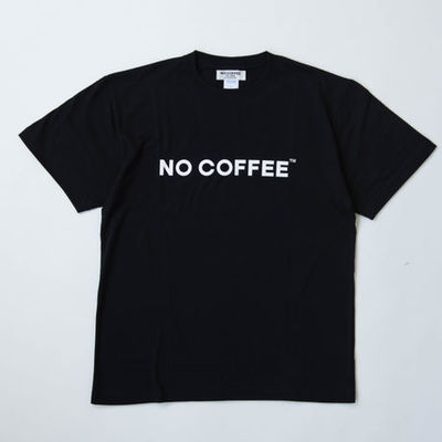 NO COFFEE ロゴTシャツ（ブラック）