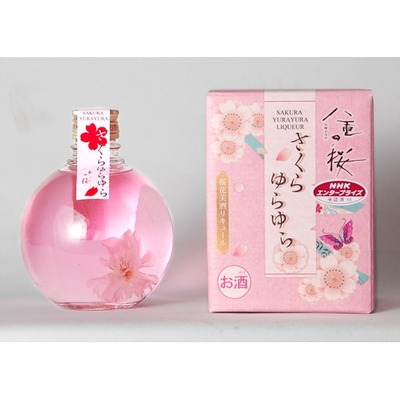 【さくらゆらゆら】　丸瓶　360ml 
