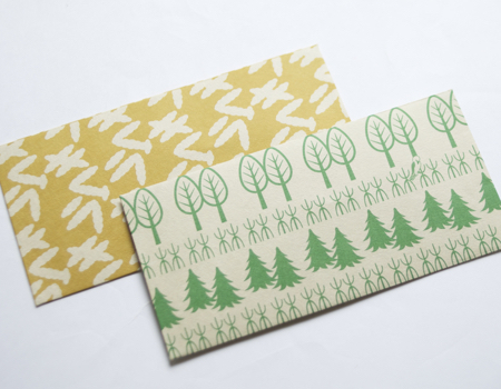 苗字封筒 ハヤシ キムラ