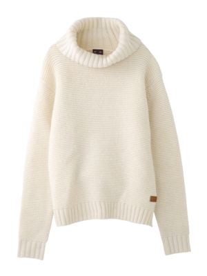 X-girl (エックスガール) TURTLENECK KNIT TOP