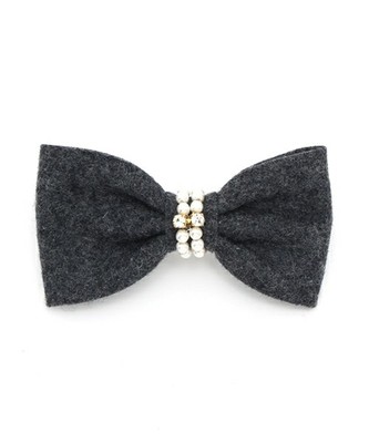 パール/リボンバレッタ