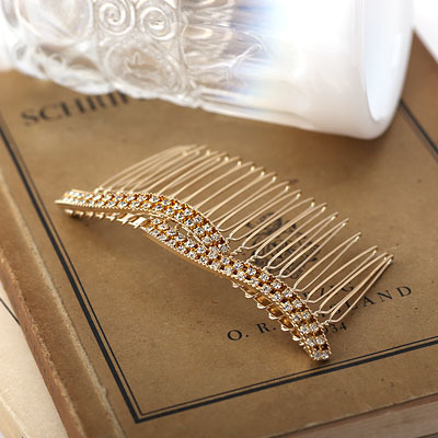 ウェーブビジューのコーム