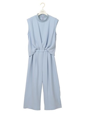 【emmi atelier】リブカラーオールインワン