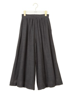【emmi atelier】ボイルウールガウチョ