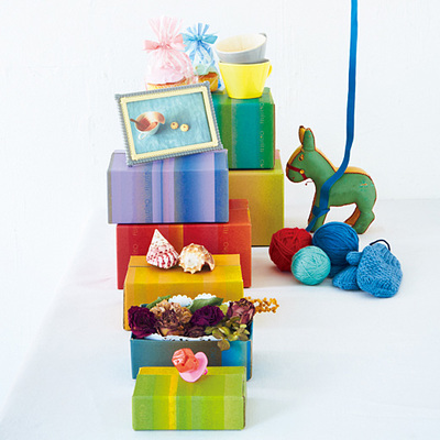 マトリョーシカ風ボックス