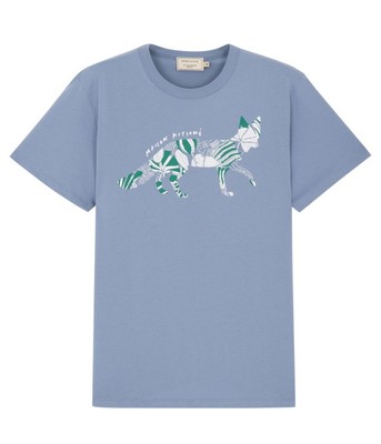 TEE SHIRT FLOWER FOX