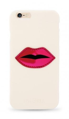 『IPHORIA』 RED LIPS PATCH WHITE