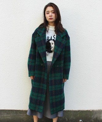 jouetie コクーンチェスターコート