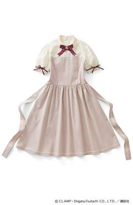 カードキャプターさくら×スキヤキ　バトルコスチュームモデル　さくらの桜ワンピース