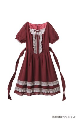 「ベルサイユのばら」マリー・アントワネットドレスワンピース～ほなさいなら我が祖国よ！ 永遠に美しき泉（シェーンブルン）よ！～