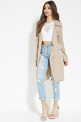 ベルトトレンチジャケット