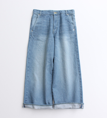 DENIM 9分丈パンツ
