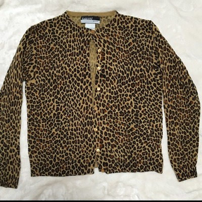 leopard cardigan