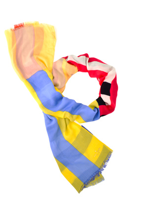 SCARVES FLAG STRIPES OBLONG