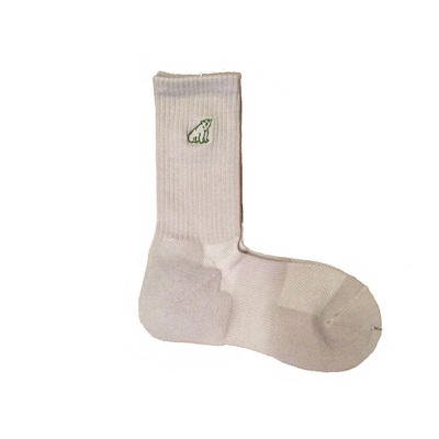 shirokuma / shirokuma logo socks grey