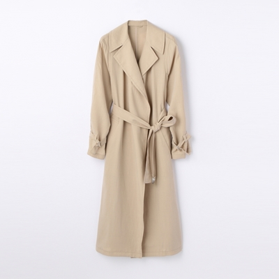 リヨセルシルク ロングコート  ¥ 54,000