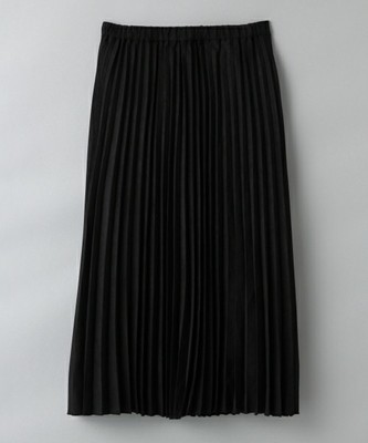 スエードプリーツスカート