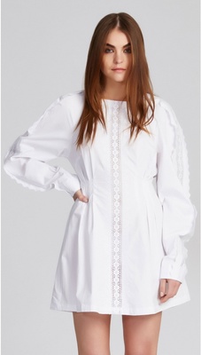 WHO'S LOVING YOU DRESS WHITE