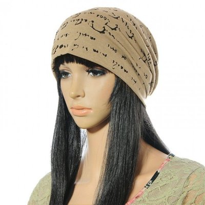 英字　ニット帽