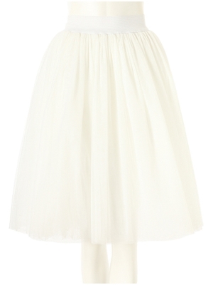 fifth （フィフス） ボリュームチュールミディスカート