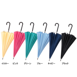 【送料無料】16本骨ジャンプ傘　60cm　水玉 レディース 雨傘　【LIEBEN-0494】