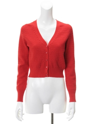 31 Sons de mode （トランテアン ソン ドゥ モード） ショートＶネックカーディガン