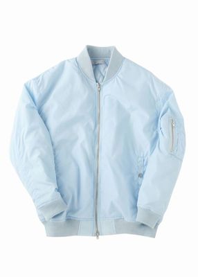 ビッグMA-1ブルゾン パステル 