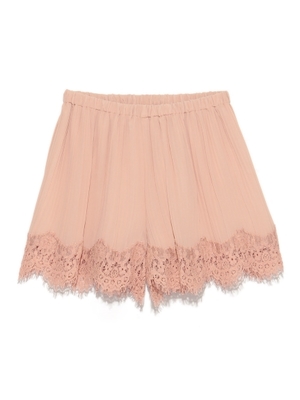 レースシフォンショートパンツ