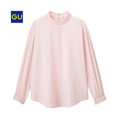 スタンドカラープルオーバー(7分袖)