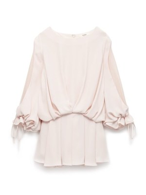 レディライクフリルロンパース