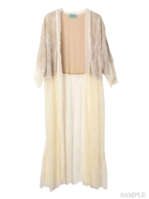 レースロングガウン