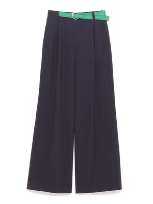 ワイドベルトパンツ