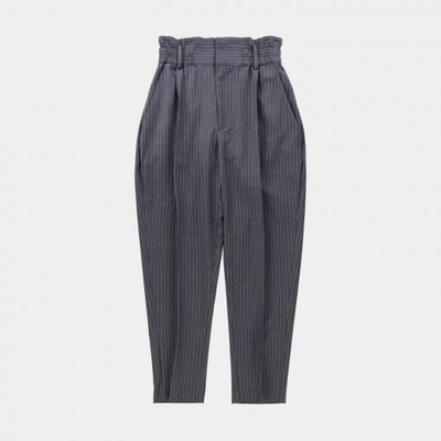Stripe Tuck Pants