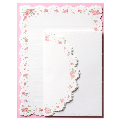 レターセット　クルールクレール　プティローズ