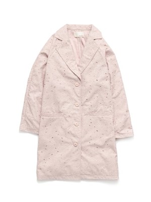 コットン刺繍コート