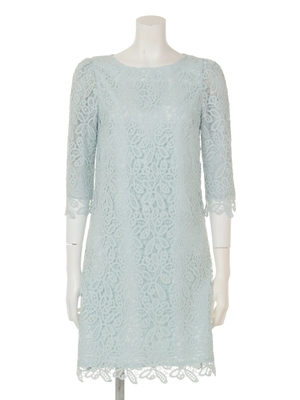 JUSGLITTY（ジャスグリッティー）バテンレース風ワンピース