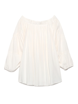 タックオフショルブラウス