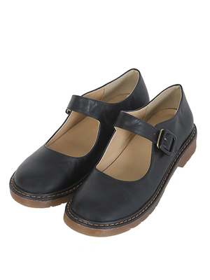 ステッチソールストラップシューズ/F i.n.t