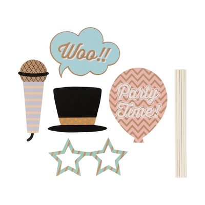 フォトプロップス パーティー イエロー