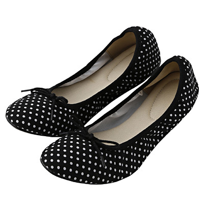 リボンバレエシューズ