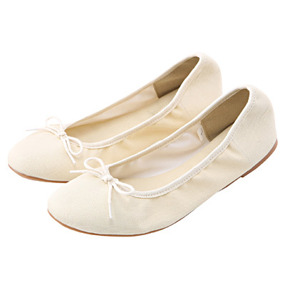 リボンバレエシューズ