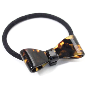 べっ甲リボンヘアゴム